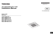 Toshiba RAV-HM801UT-E Installation Manual