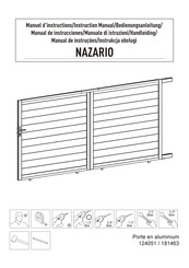 Vente Unique NAZARIO 181463 Instruction Manual