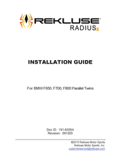 Rekluse RADIUSX Installation Manual