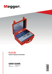 Megger FLG 50 User Manual