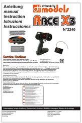DF-models RACE X3 Manual