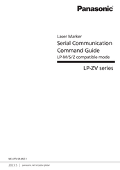 Panasonic LP-ZV205P Serial Communication Command Manual