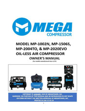 Mega MP-2020EVO Owner's Manual
