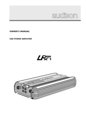 ELETTROMEDIA Audison LRX 1 400 Owner's Manual