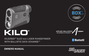 Sig Sauer KILO KILO2800 Owner's Manual