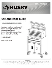 Husky C-296BF16 Use And Care Manual