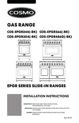 Cosmo COS-EPGR304-BK Installation Instructions Manual