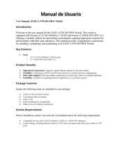 Dahua S78-24GT8GF User Manual
