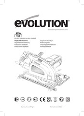 Evolution S210CCS Instructions Manual