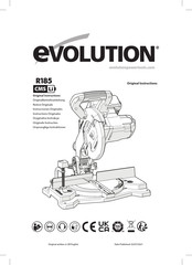 Evolution R185CMS-Li Instructions Manual