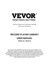 VEVOR SR245119 User Manual