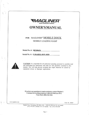 Magliner 12-96-6820 Instruction Manual