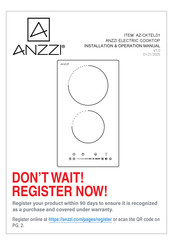 Anzzi AZ-CKTEL01 Installation & Operation Manual