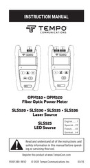 Tempo Communications OPM510 Instruction Manual
