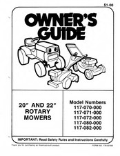 MTD 117-071-000 Owner's Manual