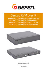 Gefen EXT-VGAKA-LANS-TX User Manual