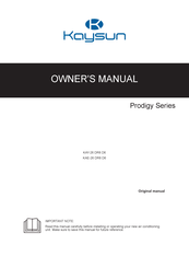 Kaysun KAY-26 DR8 Owner's Manual