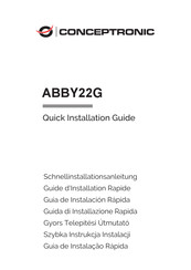Conceptronic 110524407101 Quick Installation Manual