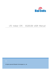 Bai cells EG2013B User Manual