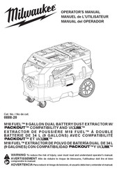 Milwaukee M18 FUEL 0888-20 Operator's Manual
