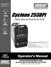 Everlast Cyclone 253DPi Operator's Manual