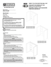 Delta Classic 500 BVS3-C51704-WH Manual