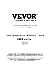 VEVOR SM-FBB-04 User Manual
