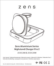 ZENS Nighstand Charger Pro 2 Manual