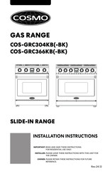 Cosmo COS-GRC366KB Installation Instructions Manual