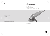 Bosch Professional GWS 700-125 Original Instructions Manual