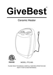 GiveBest PTC-905 Manual