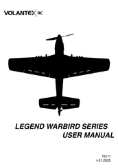 VolantexRC LEGEND WARBIRD Series User Manual