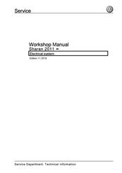 Volkswagen Sharan 2011 Workshop Manual