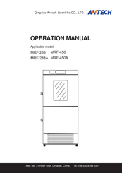 Antech MRF-288A Operation Manual