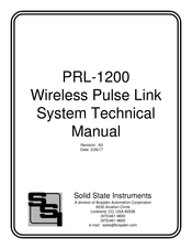 SSI PRL-1200 Hardware System Technical Manual