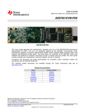 Texas Instruments ADS7851EVM-PDK User Manual