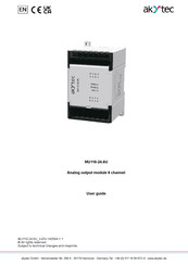 Akytec MU110-24.6U User Manual