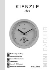 Bresser KIENZLE MINI BADUHR Instruction Manual