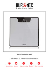 Duronic BS303 Manual