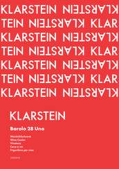 Klarstein 10003453 Manual