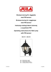 Jula 422-212 Operating Instructions Manual