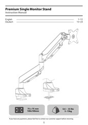freeVoice FWP-MOUNT-1-49 Instruction Manual