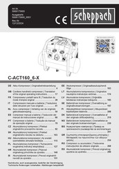 Scheppach C-ACT160/6-X Operating Instructions Manual
