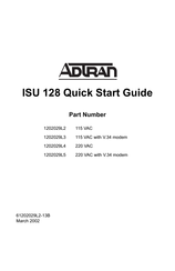 ADTRAN 1202029L2 Quick Start Manual
