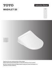 Toto TCF34320 Series Instruction Manual