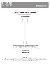 Home Decorators Collection 23046-000 Use And Care Manual