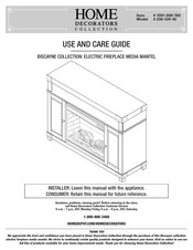 Home Decorators Collection 1001-008-760 Use And Care Manual