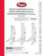 Rotary MCHF14 Series Installation-Safety-Operation-Maintenance