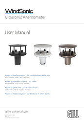 Gill WindSonic75 User Manual