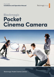 Blackmagic Pocket Cinema Camera 6K G2 Installation And Operation Manual